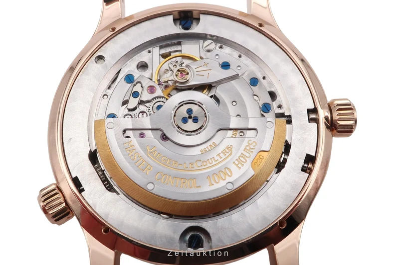 Jaeger LeCoultre Master Control 18 ct red gold automatic men's watch Q1422420, 142.2.92 [2505419]