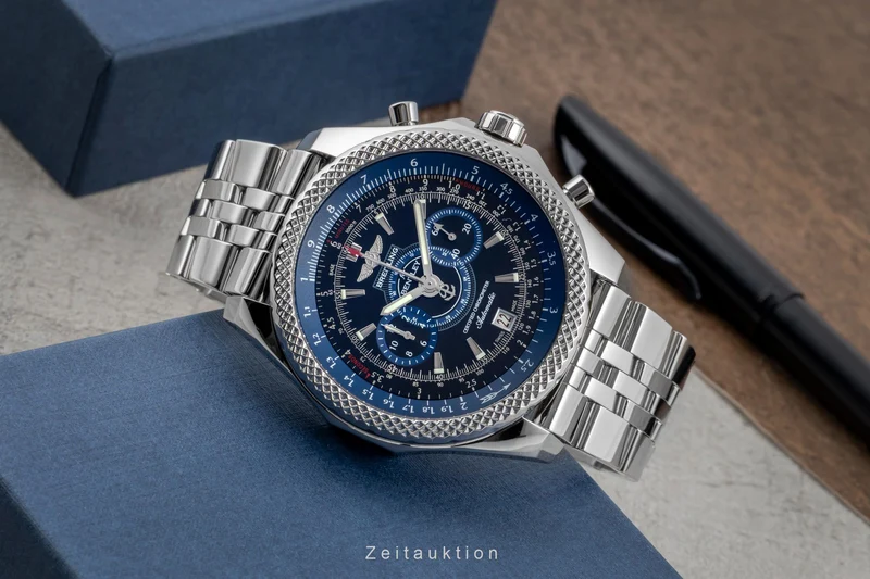 Breitling Bentley chronograph steel automatic men's watch A26364 Limited [2505985]