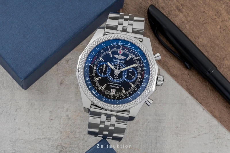 Breitling Bentley chronograph steel automatic men's watch A26364 Limited [2505985]