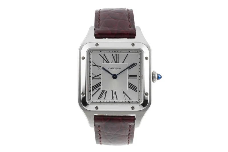Cartier Santos Dumont steel quartz men's watch WSSA0022 LP: 4950EUR [2506869]