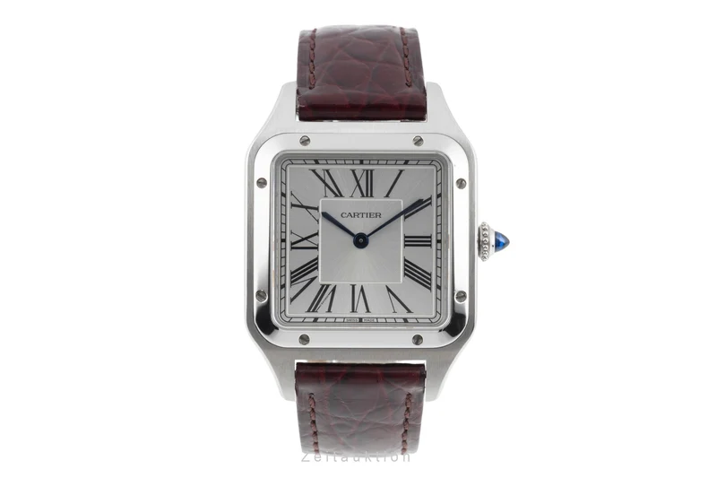 Cartier Santos Dumont steel quartz men's watch WSSA0022 LP: 4950EUR [2506869]