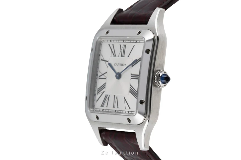Cartier Santos Dumont steel quartz men's watch WSSA0022 LP: 4950EUR [2506869]