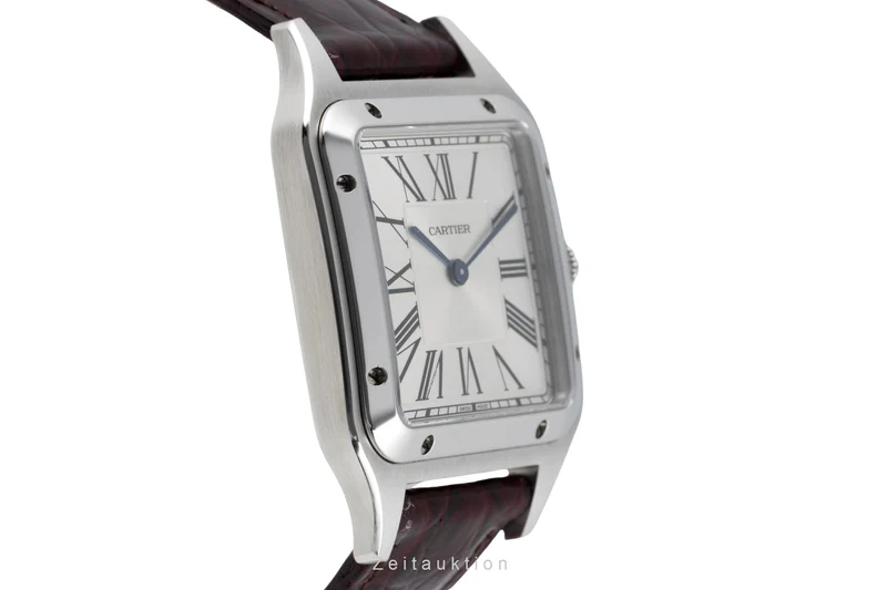 Cartier Santos Dumont steel quartz men's watch WSSA0022 LP: 4950EUR [2506869]