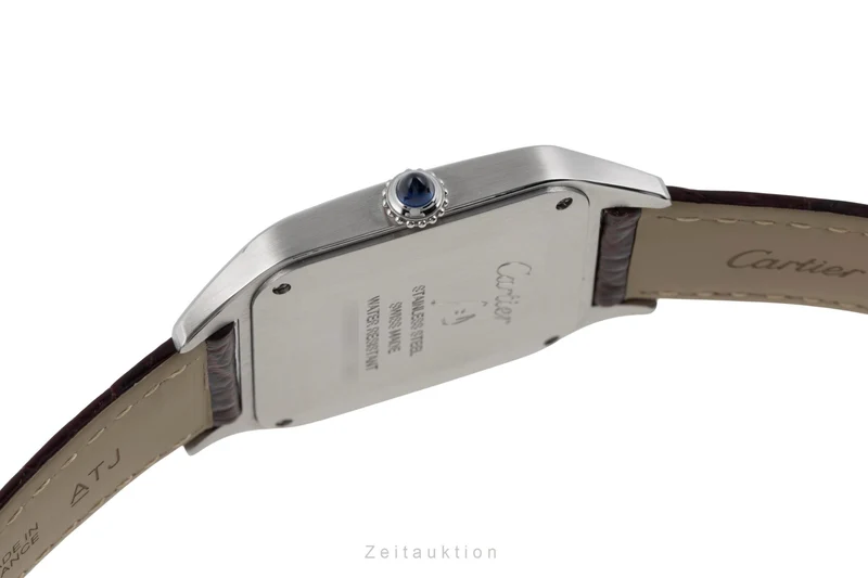 Cartier Santos Dumont steel quartz men's watch WSSA0022 LP: 4950EUR [2506869]