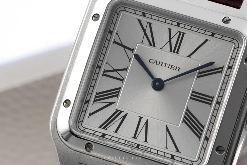 Cartier Santos Dumont steel quartz men's watch WSSA0022 LP: 4950EUR [2506869]