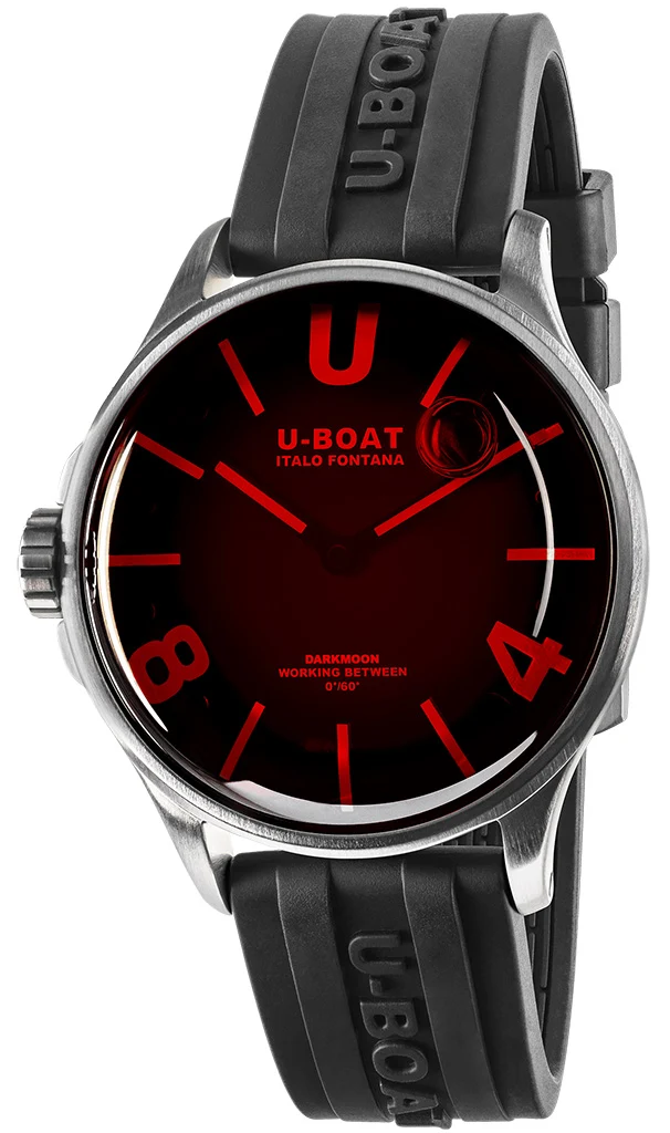 U-Boat Darkmoon Red 40 SS GLASS