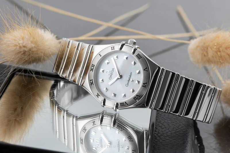 Omega Constellation steel quartz women's watch 1571.71.00 LP: 3200EUR [2506771]