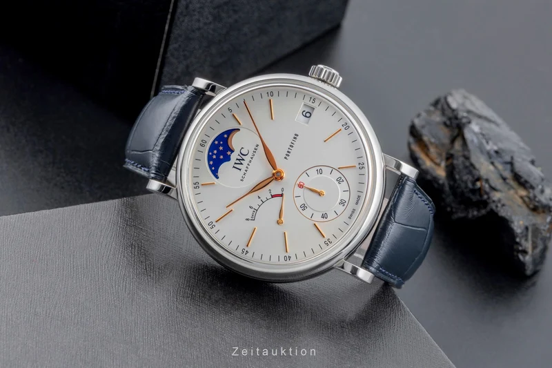 IWC Portofino steel manual winding men's watch IW516401 LP: 14500EUR [2506284]