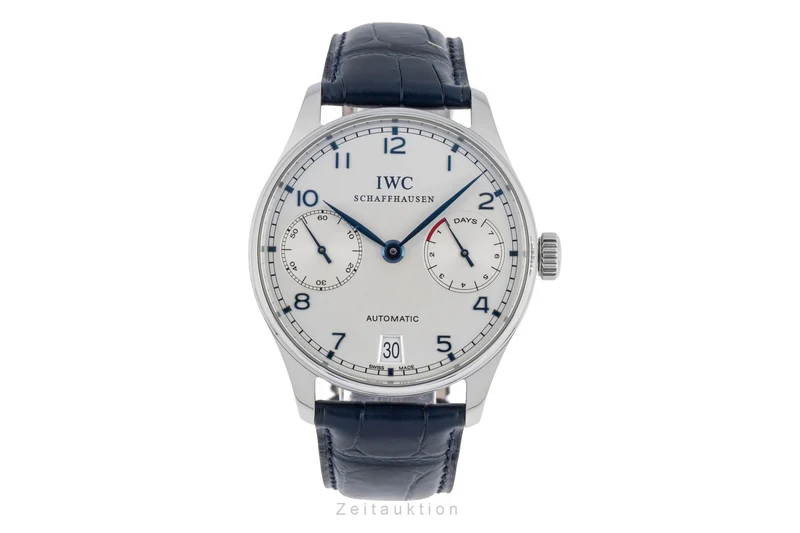 IWC Portugieser steel automatic men's watch IW500107 LP: 14000EUR [2506210]