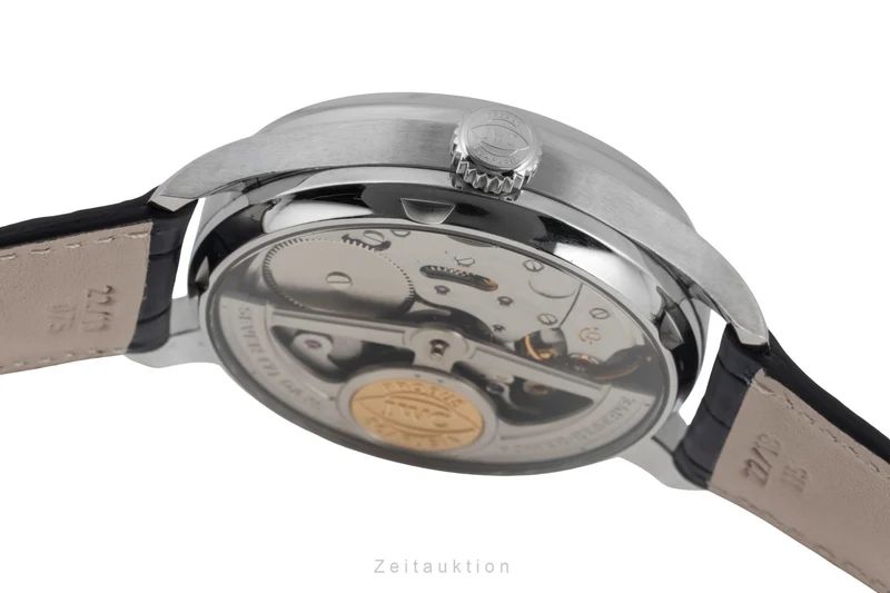 IWC Portugieser steel automatic men's watch IW500107 LP: 14000EUR [2506210]