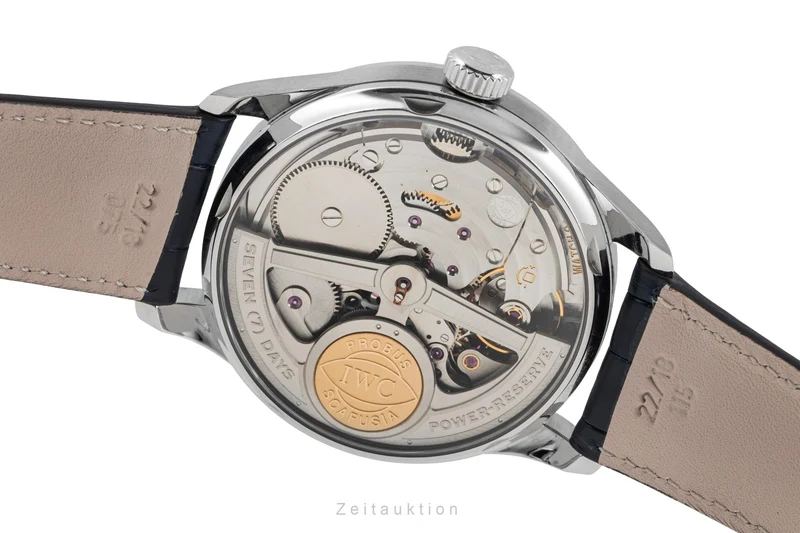 IWC Portugieser steel automatic men's watch IW500107 LP: 14000EUR [2506210]