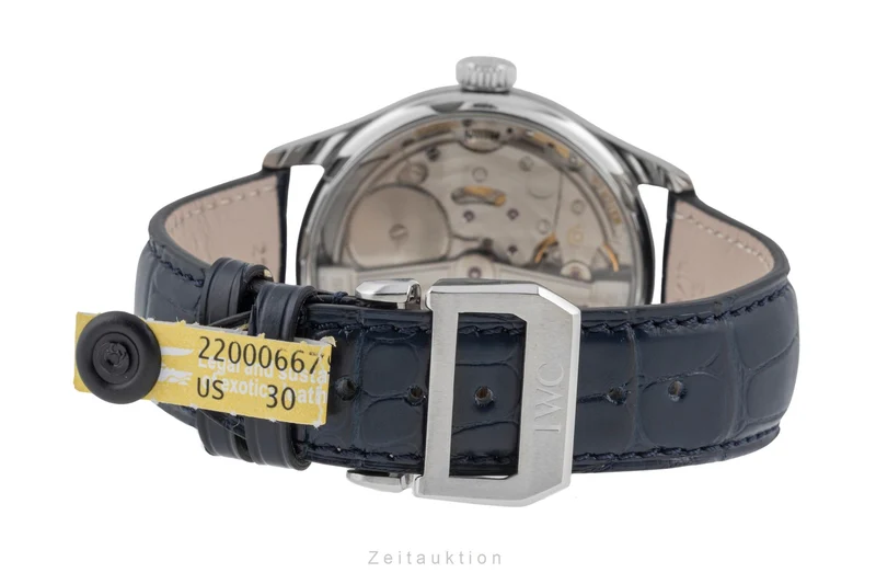 IWC Portugieser steel automatic men's watch IW500107 LP: 14000EUR [2506210]