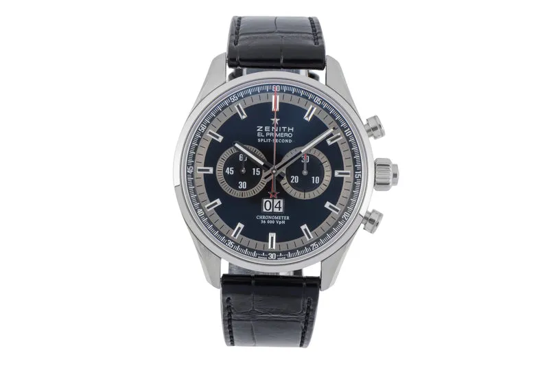 Zenith El Primero chronograph steel automatic men's watch 03.2050.4026/91.C714 [2506681]