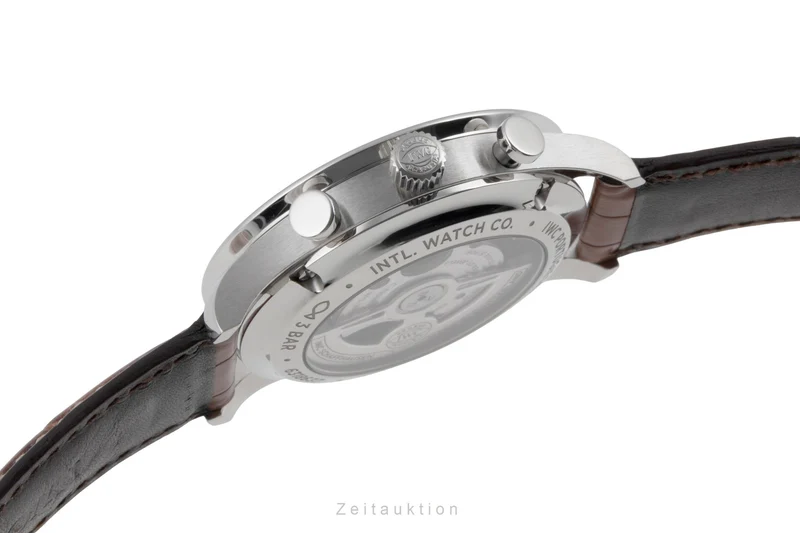 IWC Portugieser chronograph steel automatic men's watch IW371617 LP: 10100EUR [2506629]