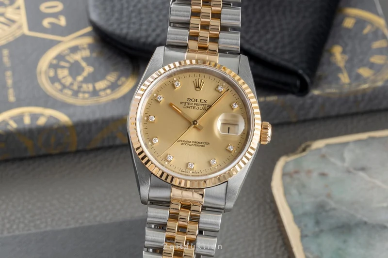 Rolex Datejust steel / gold automatic men's watch 16233 LP: 16300EUR [2506588]