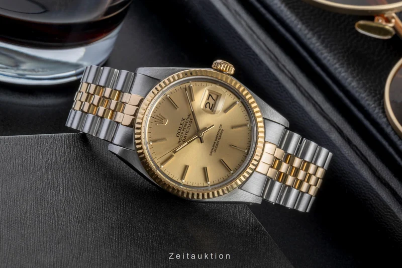 Rolex Datejust steel / gold automatic men's watch 16013 [2505734]