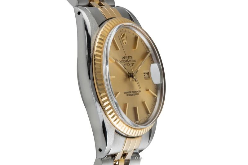 Rolex Datejust steel / gold automatic men's watch 16013 [2505734]