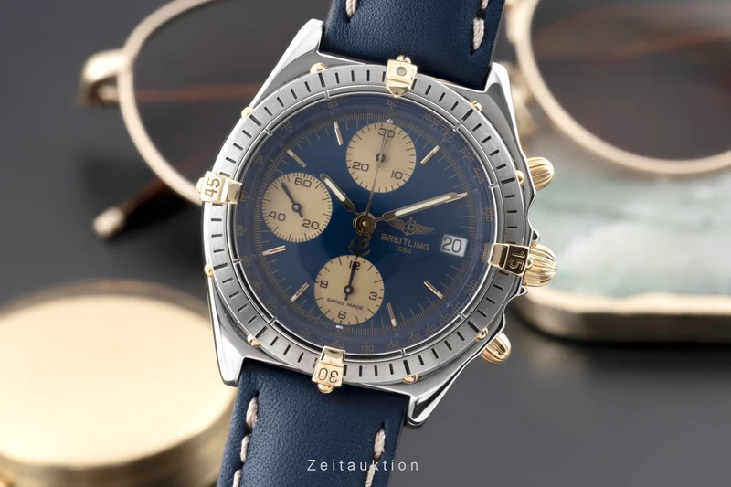 Breitling Chronomat chronograph steel / gold automatic men's watch B13048 [2506266]