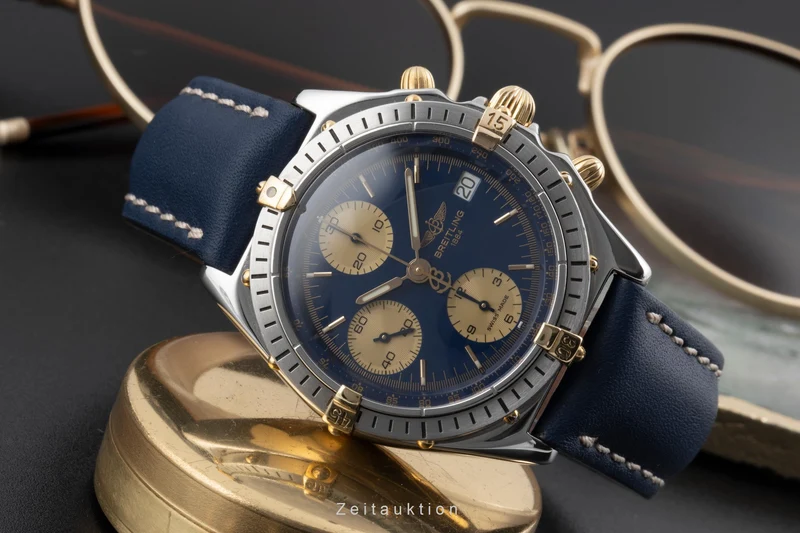 Breitling Chronomat chronograph steel / gold automatic men's watch B13048 [2506266]