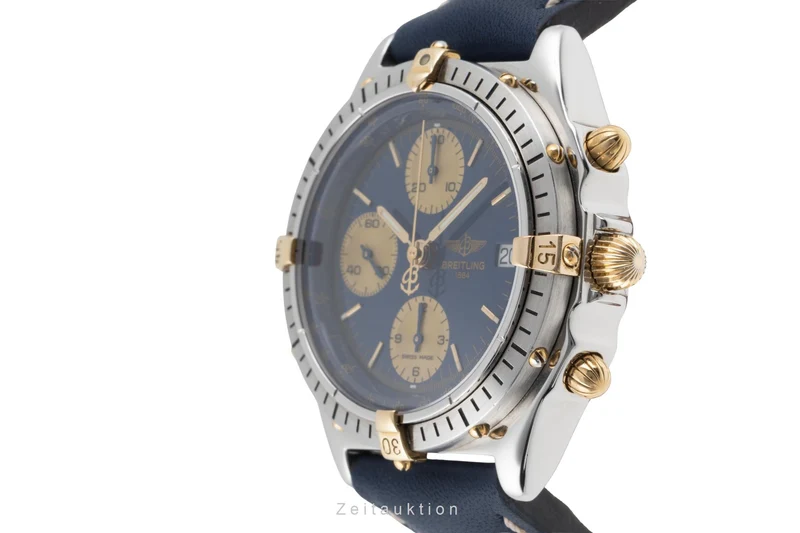 Breitling Chronomat chronograph steel / gold automatic men's watch B13048 [2506266]