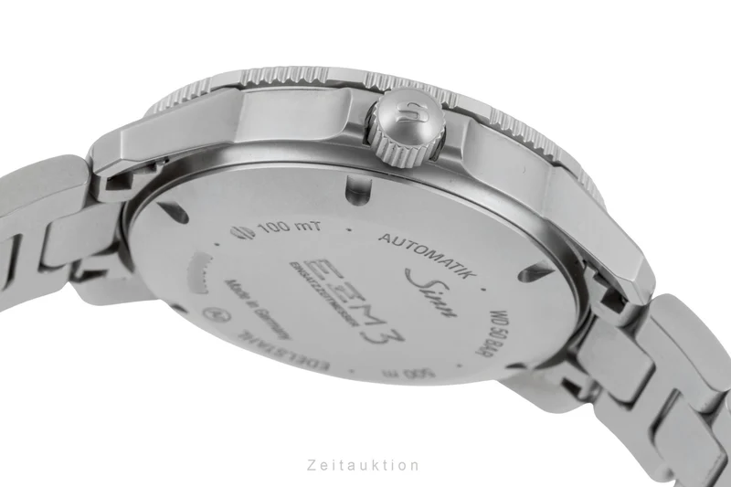 Sinn EZM3 steel automatic men's watch 603.010 LP: 2140EUR [2506520]