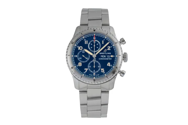Breitling Aviator 8 chronograph steel automatic men's watch A13316 [2506578]