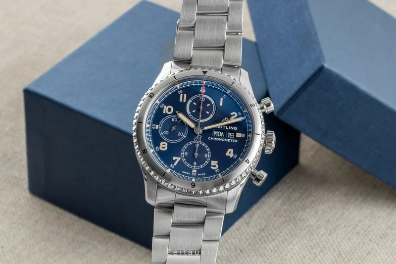Breitling Aviator 8 chronograph steel automatic men's watch A13316 [2506578]