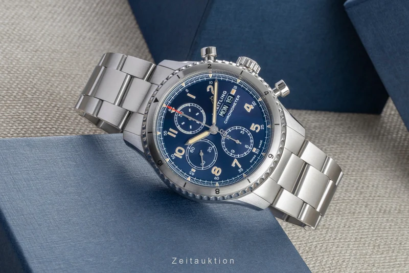 Breitling Aviator 8 chronograph steel automatic men's watch A13316 [2506578]