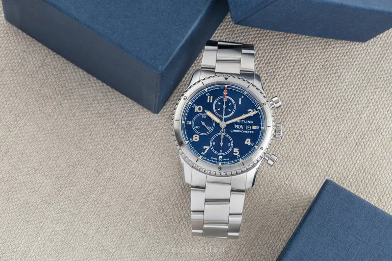 Breitling Aviator 8 chronograph steel automatic men's watch A13316 [2506578]