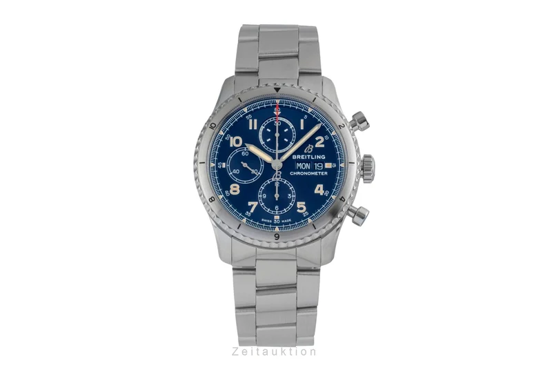 Breitling Aviator 8 chronograph steel automatic men's watch A13316 [2506578]