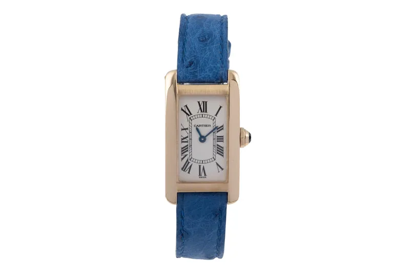 Cartier Tank Américaine 18 ct gold quartz women's watch W2601556 [2506346]