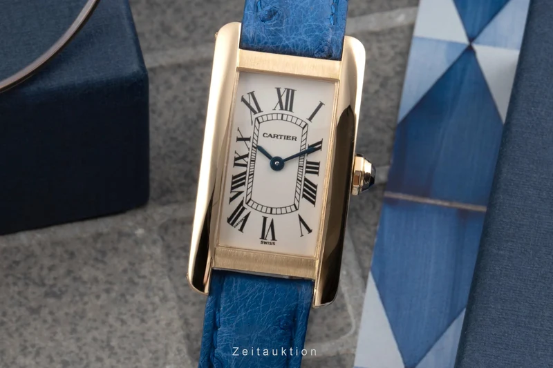 Cartier Tank Américaine 18 ct gold quartz women's watch W2601556 [2506346]