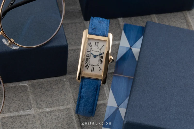 Cartier Tank Américaine 18 ct gold quartz women's watch W2601556 [2506346]