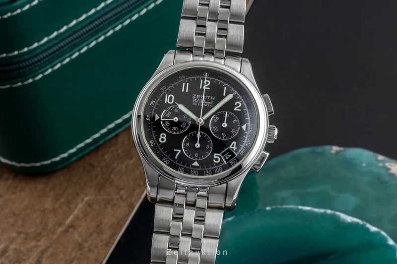 Zenith El Primero chronograph steel automatic men's watch 02.0500.400 [2505042]