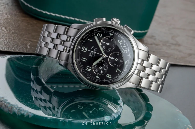 Zenith El Primero chronograph steel automatic men's watch 02.0500.400 [2505042]