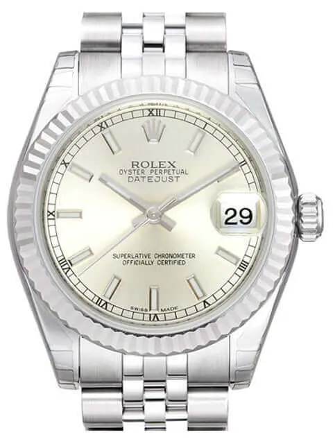 Rolex Oyster Datejust 31 178274 Silber Index Jubile