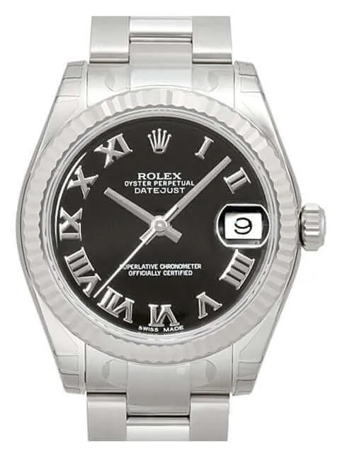 Rolex Oyster Datejust 31 178274 Schwarz R