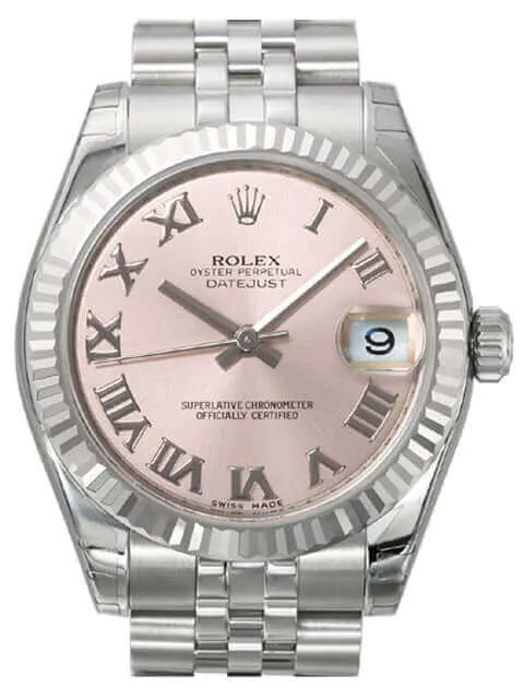 Rolex Oyster Datejust 31 178274 Pink R Jubile-Band