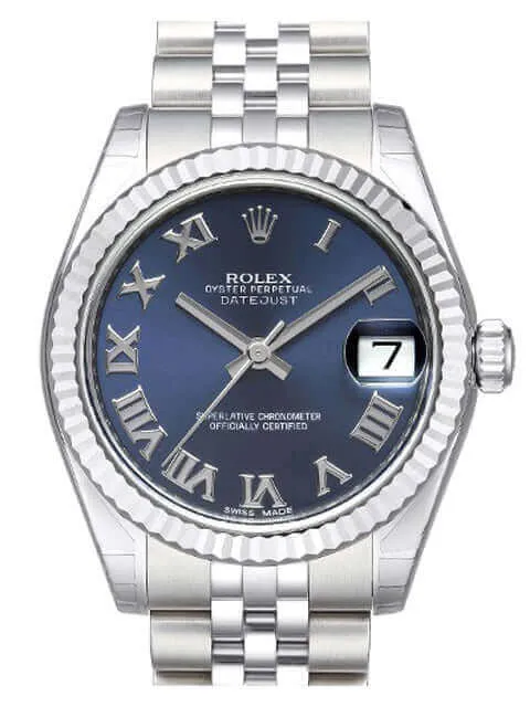 Rolex Oyster Datejust 31 178274 Blau R Jubile