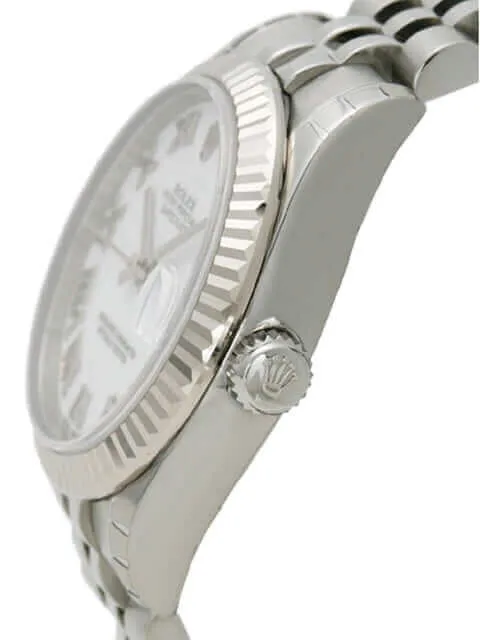 Rolex Oyster Datejust 31 178274 Weiß R Jubile-Band