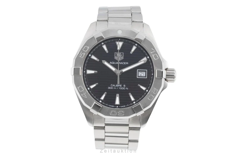 Tag Heuer Aquaracer steel automatic men's watch WAY2110 LP: 7300EUR [2506041]