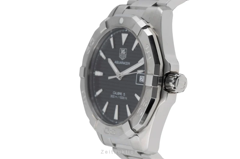 Tag Heuer Aquaracer steel automatic men's watch WAY2110 LP: 7300EUR [2506041]