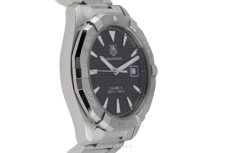 Tag Heuer Aquaracer steel automatic men's watch WAY2110 LP: 7300EUR [2506041]