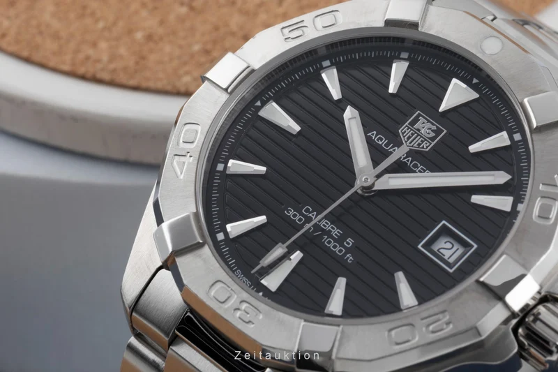 Tag Heuer Aquaracer steel automatic men's watch WAY2110 LP: 7300EUR [2506041]