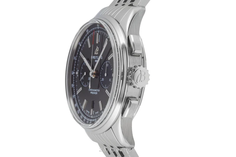Breitling Premier chronograph steel automatic men's watch AB0118 LP: 9000EUR [2506139]