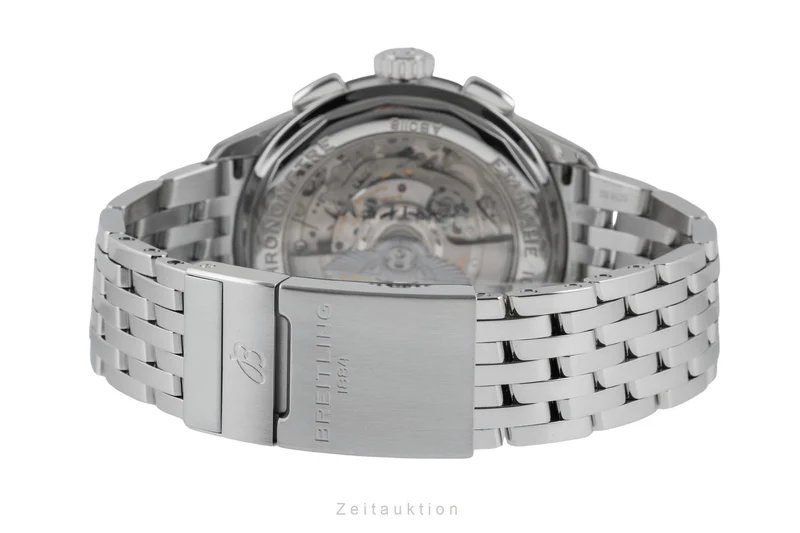 Breitling Premier chronograph steel automatic men's watch AB0118 LP: 9000EUR [2506139]