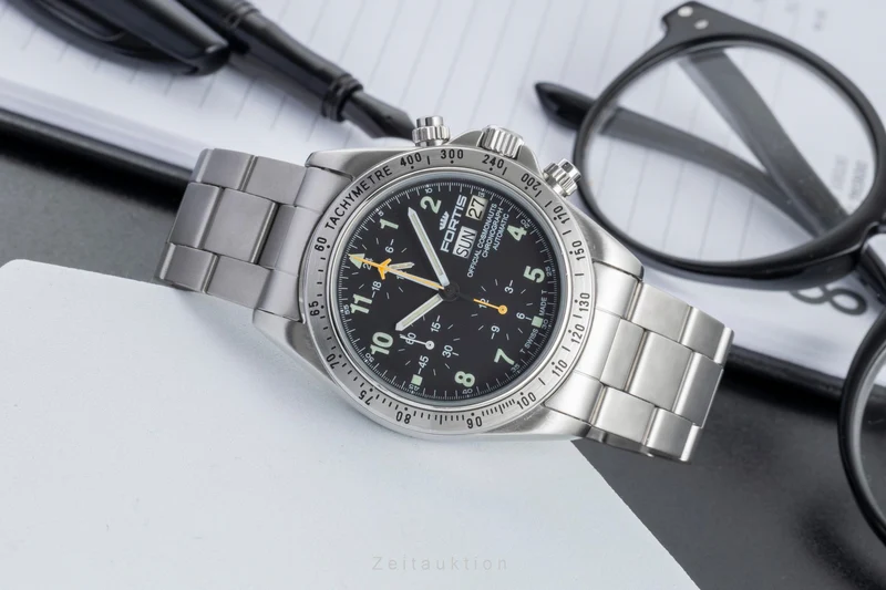 Fortis Cosmonauts Chronograph chronograph steel automatic men's watch 602.10.142 [2504283]