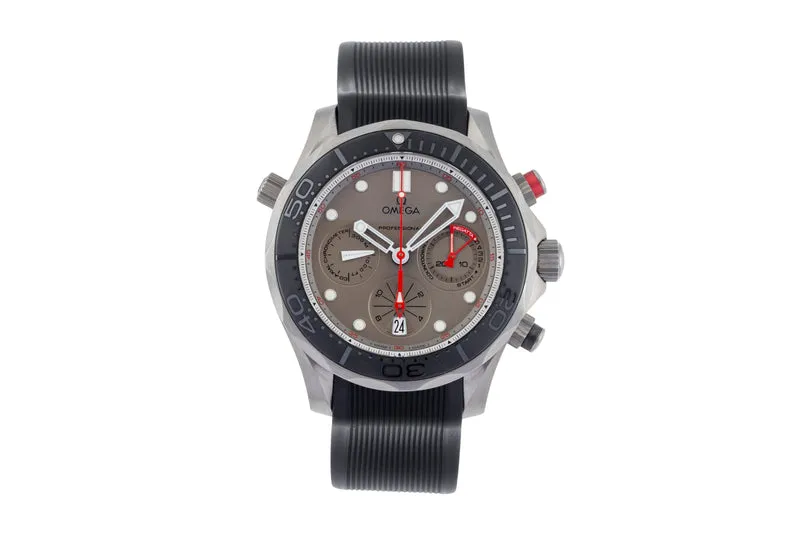 Omega Seamaster chronograph titanium automatic men's watch 212.92.44.50.99.001 [2506572]
