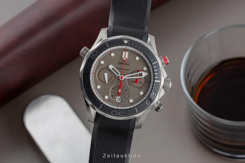 Omega Seamaster chronograph titanium automatic men's watch 212.92.44.50.99.001 [2506572]