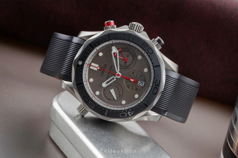 Omega Seamaster chronograph titanium automatic men's watch 212.92.44.50.99.001 [2506572]